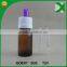 trade assurance 15ml brown glass dropper bottles for ejuice