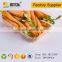 Transparent PET blister plastic disposable tray for mashroom