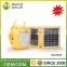 China factory price high power portable flexible infrared solar system camping led solar lamp