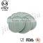 Silicone Drink Coaster With Holder Round Grips Stackable Grey