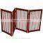 PawHut 4-Panel Wooden Pet Divider