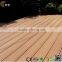 Garden used solid wood plastic slotted flooring