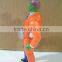 Action figure human coin hold plastic jointed human toy