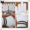 BSSAFETY Black and white strips wrist nylon household safety gloves, garden work gloves