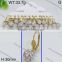 Newly wholesale gold plated discount rhinestone earrings