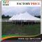 Galvanized Steel framework and Vinyl top 12x30m century high peak pole tent installed on grass land