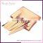 20pcs Custom Logo Makeup Brush Set Gold custom logo makeup brush bag