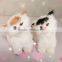 christmas real fake animals dollhouse rabbit synthetic fur