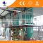 10-100TPD New technolgy rice bran oil extraction machine with rice bran oil refining process