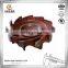 iron sand casting water pump parts