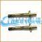 hardware fastener 35 # steel galvanized flat/round head split drive anchor