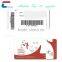 Customerized promotion triple PVC breakaway combo card with QR Code/Bar Code