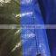 Blue aluminum eyelets tarpaulin sheet