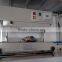 Vertical continuous plastic stand up pouch sealing machine