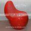 European cap style fiberglass material child carton Chair