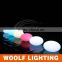 33cm waterproof IP68 RGB colors rechargeable floating led oval light