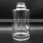 Boston round clear empty glass bottle factory price