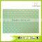 PP Plaid Placemats Washable Heat-resistant for Dining Table 45*30CM (Set of 12)