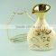 High Quanlity Electroplated Gold Ceramic Vase for Wholesale With Iron Stand