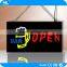 led sign board . resin led open sign. full color chage ,the letters is bright !