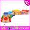 OEM welcome baby early learning toys wooden toy train,High quanlity children wooden toys train wholesale W05C024