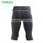 Quickdry Fitness Leggings Half Trousers Sport Training Men Capri Jogging Compression Pants