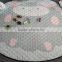wholesale saftey round shaped baby cushion nap baby blanket play toy mats