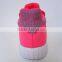 PU upper material promotion women shoes pink