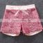 New Latest Designer Baby Leggings Kids Cute Girls Sequin Underwear Teen Girls Wearing Panties Shorts With Bowknot