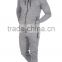 100% cotton zipper tracktsuit fitted tracksuit slim fit sweatpants