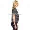 women office working clothes short sleeve polo shirt ladies work uniform style made in china