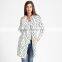 2017 Ladies fancy Argyle long cardigan handmade sweater knitting pattern with pocket