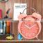 Free Shipping! Round Shape Large Size Silent Alarm Clock Fashion Personality Lazy Student Kid Alarm Clock Beside Bed 5 Colors