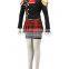 Rose team-Final Fantasy Type-0 Suzaku Peristylium Class Zero NO.7 Seven Game Sexy Halloween Carnival Costume