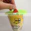 Good Leakproof Mixed Cartoon Design Silicone Reusable Coffee Mug Lid