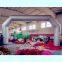 Customized Slivery Inflatable Arch With Blower for Event