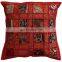 2017 Handmade Indian Cotton Sari Patchwork Cushion Covers
