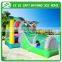 2016 New products inflatable bouncy castle with water slide, inflatable slide for kids