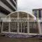 2016 Pretty High quality transparent inflatable dome tent /transparent swimming inflatable tent