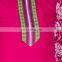 Wholesaler Indian style Kurti back printed and front solid border on Yoke & bottom of kurti