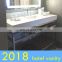 2018 trendystainless steel bathroom cabinet hotel bathroom design vanity base of stainless steel brushed satin