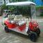 6 seaters electric tourist vehicle golf cart, brand golf cart with powerful motor of 3KW/48V