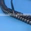 Elastomeric power cables retractable coil cable cnc spiral cable