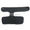 Soft breathable material ankle gun holster with metal snap