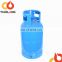 Nigeria 6kg vertical pressure lpg gas canister for cooking