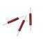 Flat high ohm and voltage resistors