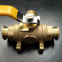 3 way brass valve DN25
