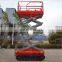 6-18 meters mobile hydraulic self propelled scissor lift for high-altitude operations