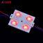 Adled Light 4leds rgb color changing 1.44w smd 5050 led module for led sign light box