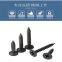 M1-M6 Self-tapping Wood Screws Cross Recessed Flat Head Countersunk Black Screw Tornillos Parafuso Drywall Vis Viti Vida DIN7982